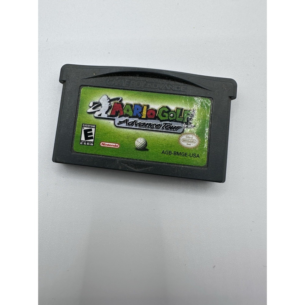 Mario Golf Advance Tour Nintendo Game Boy Advance GBA AGB-BMGE-USA Tested